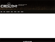 Tablet Screenshot of crescentband.com